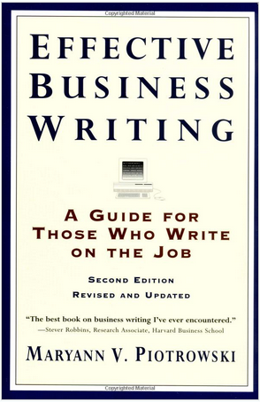 Effective Business Writing (y[p[obNjȂv[gI